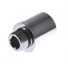 SMT715-1SCH0405 Колпачок с бортком на штуцере 1/2НР и воздухоотводчиком, хром