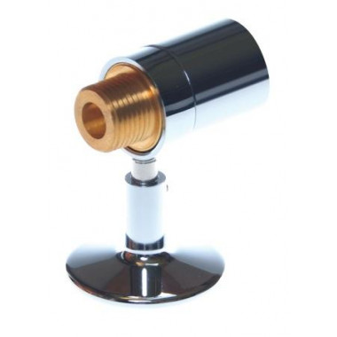 SG750-1SCH040504 Колпачок со штуцером 1/2НР, с воздухоотводчиком и 122 держателем, хромированный