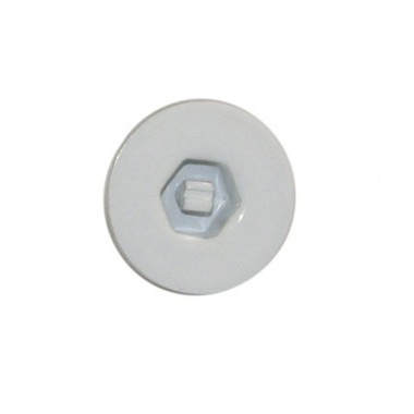 SMT108CH0004D32 W Заглушка с воздухоотводчиком, 1/2НР D=32 mm белая (RAL 9016)