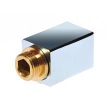 SMT515SCH0405 Колпачок квадратный со штуцером 1/2НР и воздух хром