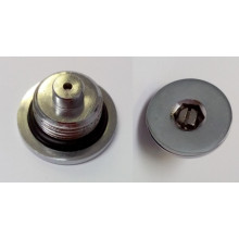 SMART СП 108CH0003D25 Заглушка с воздухоотв.(хром) 3/8НР для п/с D=25 mm